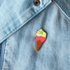 La Dolce Vita Gelato Enamel Pin