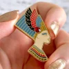 Lady Of Grace Nefertiti Enamel Pin