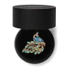 Le Peacock Royal Stone Set Crystal Brooch