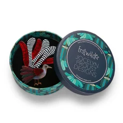 Lilly Lyre Bird Brooch