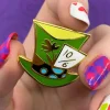 Mad Hatter'S Tea Party Hat Enamel Pin