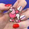 Madame Caniche Enamel Pin