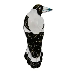 Marjorie Magpie Brooch