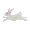Marshmallow Rabbit Brooch