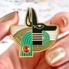Master Of Secrets Anubis Enamel Pin