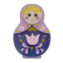 Matryoshka Memories Toy Brooch