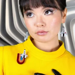 Mission To The Moon Brooch