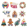Modern Holiday Enamel Pin Pack - 10 Piece