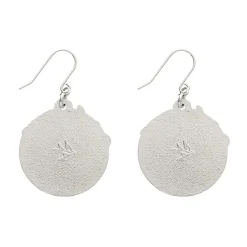 Mosaic Mirror Enamel Drop Earrings