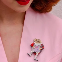 Mr. Jeremy Fisher Brooch