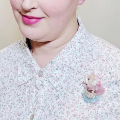 Mrs. Tittlemouse Brooch