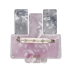 Nailed It! Brooch Pink