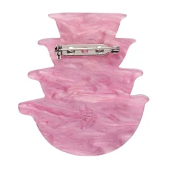 Nanna'S Prized Flower Bowls Brooch