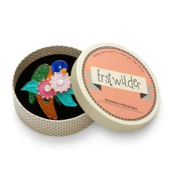 Naughty Nectar Nibbler Brooch