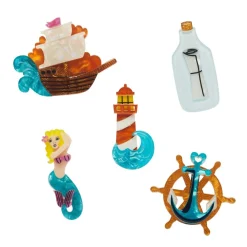 Nautical Minis Brooch Set - 5 Pack