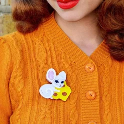 Not Even A Mouse Brooch