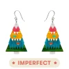 O Christmas Tree Drop Earrings (Imperfect)