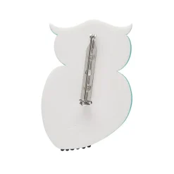 Olive Owl Brooch