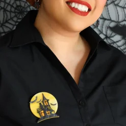 On Haunted Hill Brooch