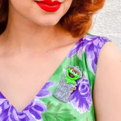 Oscar The Grouch Brooch