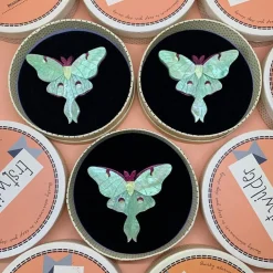 Over The Moon Brooch