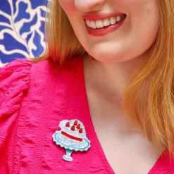 Piece Of Cake Brooch