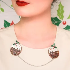 Plum Puddie Cardigan Clips