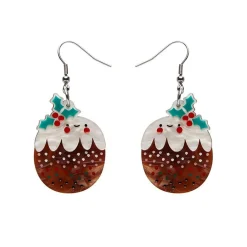 Plum Puddie Earrings