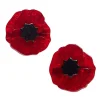 Poppy Field Hair Clips Set - 2 Piece