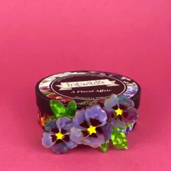 Purple Prose Brooch