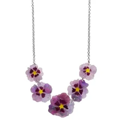 Purple Prose Necklace