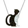 Purrfectly Content Cat Necklace
