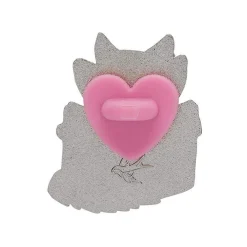 Puss In Books Enamel Pin