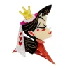 Queen Of Hearts Brooch