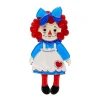 Raggedy Annie Doll Brooch