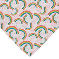 Rainbow Heart Large Neck Scarf