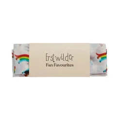 Rainbow Ruff Head Scarf White