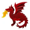 Reign Of Fire Brooch