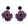 Remembrance Poppy Drop Earrings