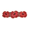 Remembrance Poppy Enamel Hair Barrette