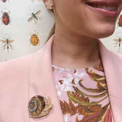 Reticulated Rebel Mini Brooch