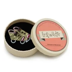 Retro Rollers Brooch
