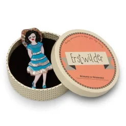 Rockabilly Queen Brooch