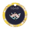 Ruby Red-Flowering Gum Enamel Pin