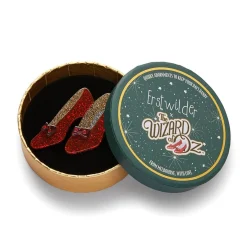 Ruby Slippers Brooch