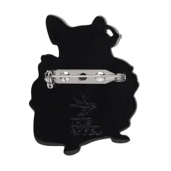 Ruff Ruff-Les Mini Brooch
