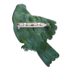 Scarlet Sovereign Brooch