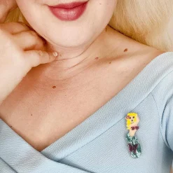 Sea Maiden Jane Mini Brooch