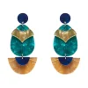 Secret Scarab Drop Earrings