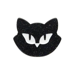 Shadow The Cat Mini Brooch